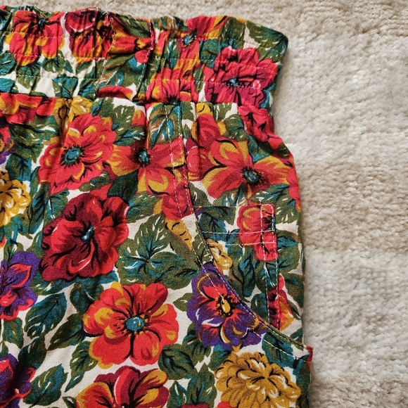 90s Floral Pencil Skirt with Pockets Size 12 - Picture 4 of 8